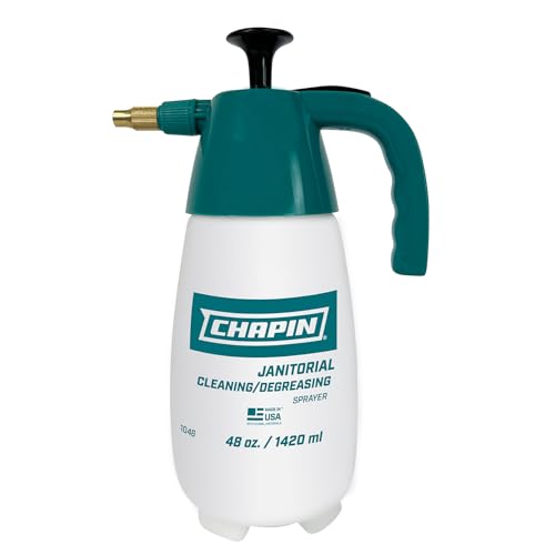 1046 48 Oz Industrial Hand Pump Sprayer for Cleaners & Degreasers (48 ounces - Degreaser)