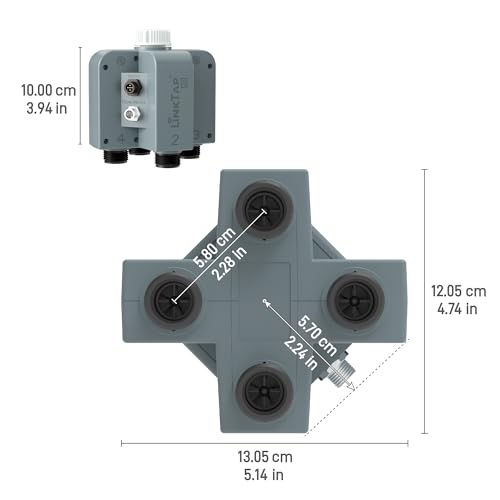 Q1 4 Zone Wireless Water Timer & Gateway (Q1 timer+gateway)
