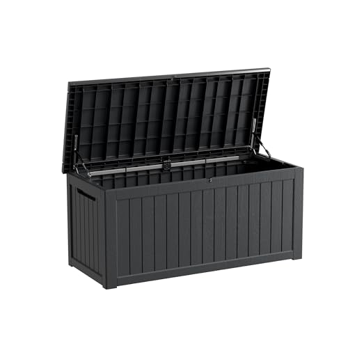 230 Gallon Outdoor Storage Box (Black / 230GAL)