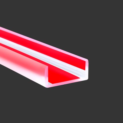 Rubber Edge Trim (Fit 7/8" - L20' / Clear)