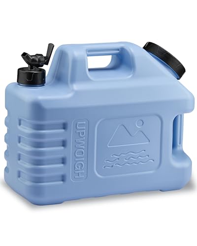 5 Gallon Camping Water Jug with Spigot (Powder Blue)