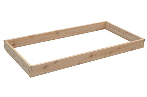 Red Cedar Wood Raised Vegetable Garden Bed