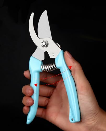 5pcs Garden Flower Shears Pruning Shears 6.9 inches Scissors Heavy Duty Plant Scissors for Cutting Flowers
