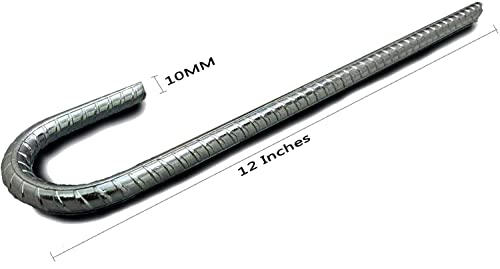 Ashman Rebar Stake Anchor 12 Inches Long (12 Count)