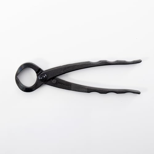 Hand Forged Bonsai Root Cutter 6.7in (Wave-grip)