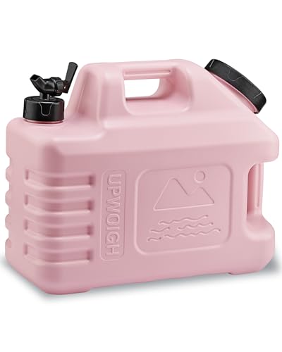 5 Gallon Camping Water Jug with Spigot (Blush Pink)