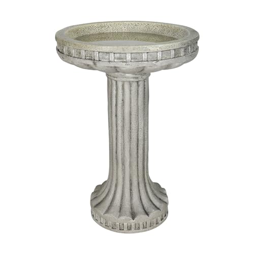 24 Inch Height Outdoor Bird Bath