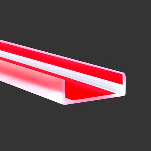 Rubber Edge Trim (Fit 1-1/4" - L20' / Clear)