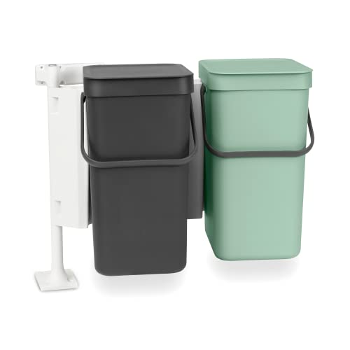 Sort & Go Built (Gray / Jade Green / Built-in 2x 3.2 Gal / 12L)