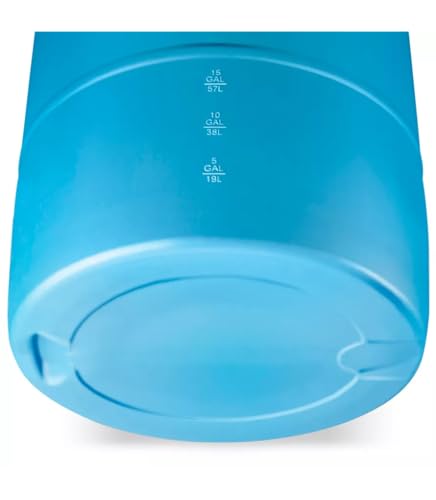 55 Gallons Water Barrel (Blue / 55 GALLONS)