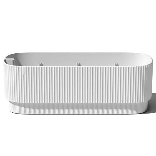 Demi Series Garden Bed (White / 42 inch)