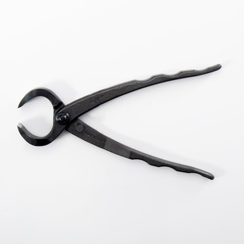 Hand Forged Bonsai Root Cutter 6.7in (Wave-grip)