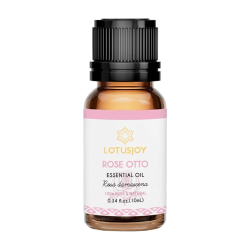 Rose Otto Essential Oil (0.34 Fl Oz (Pack of 1))