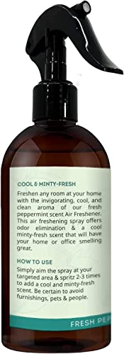 Peppermint Air Freshener Spray for Room & Car (8 Ounce (Pack of 1))