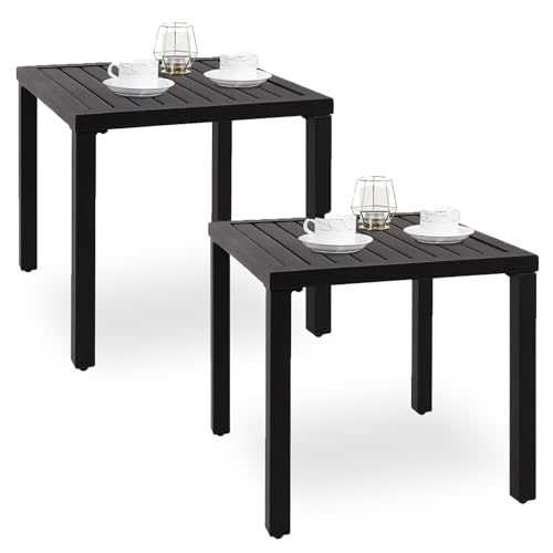 Outdoor Square Metal Side (19"x19"(2 PCS))