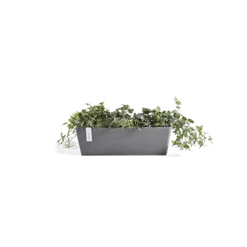 Bruges Rectangular Flower Planter (Gray / 21.5")