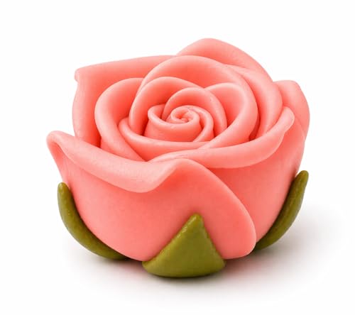 Edible Rose Topper (Coral)