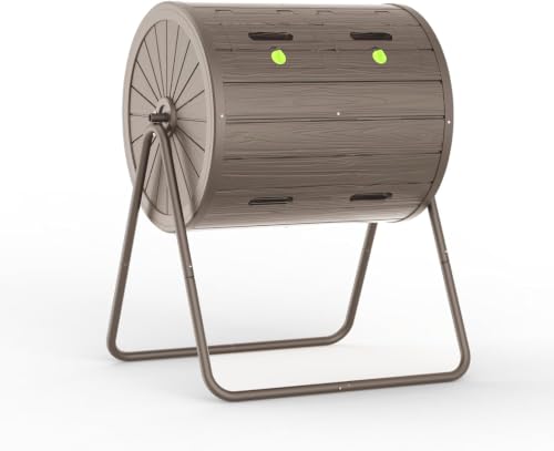 Compost Bin 43 Gallon Outdoor (Gray / 43 Gallon)