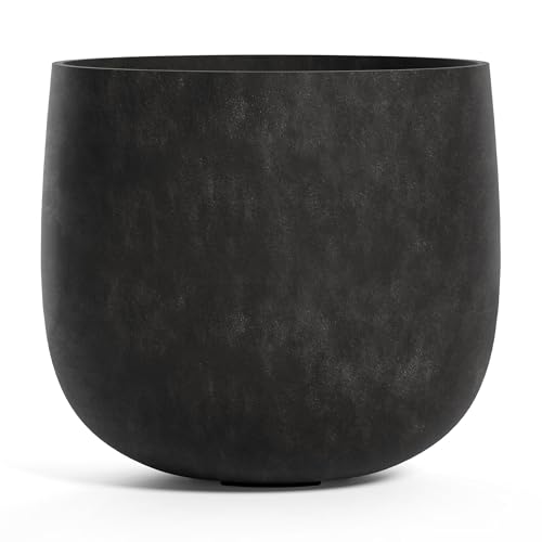 Mondo Round Indoor (Carbon Stone / 8.5 in diam. x 7.7 in)