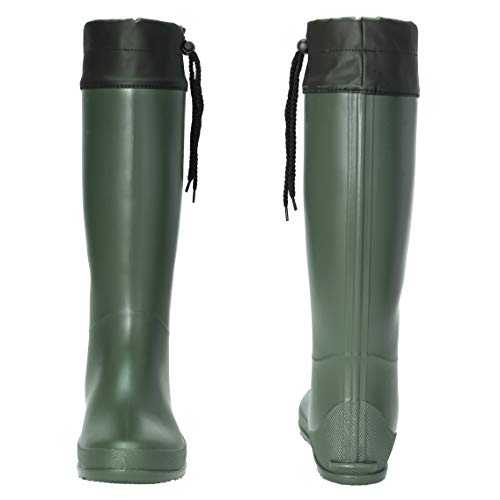 Women's Packable Tall Rain Boots Ultra Lightweight Garden Boots (2 Count (pair))