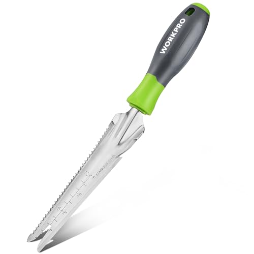 5-in-1 Hand Weeder Puller, Stainless Steel Garden Trowel