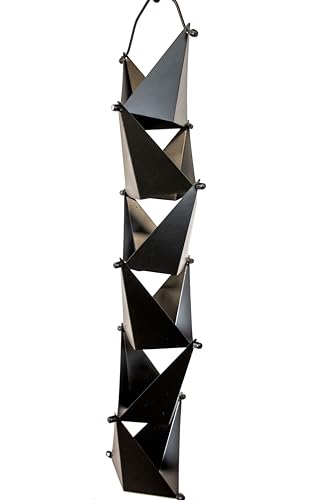 Origami Rain Chain (16 Feet / Black)