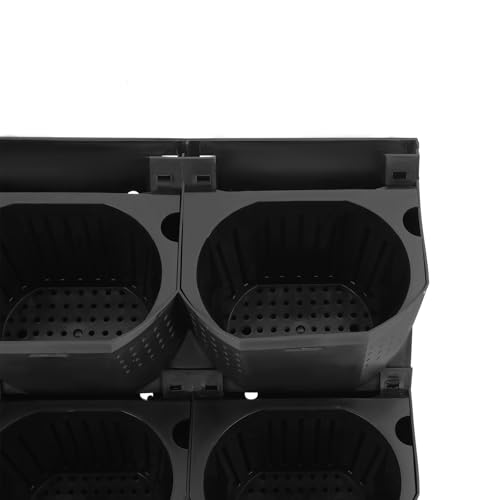 Wall Planter with 36 Pots (Black)