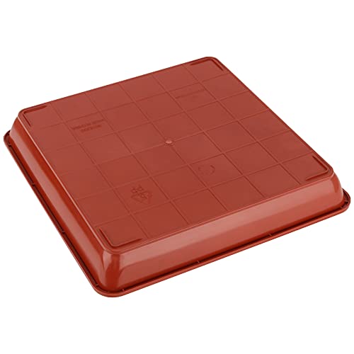15 PCS 8.8 x 8.8 Inch Square Plant Saucer (15 Count)