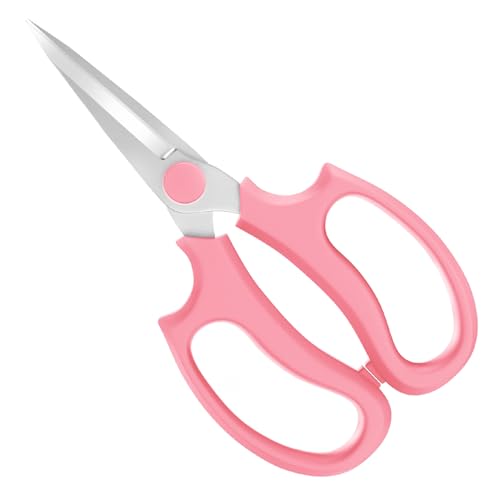 Flower Scissors (1 Pack / Pointed-pink)