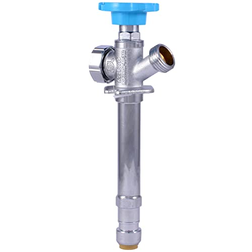 4 Inch Frost Free Sillcock (4 in. / Push to Connect Brass Plumbing Fittings)