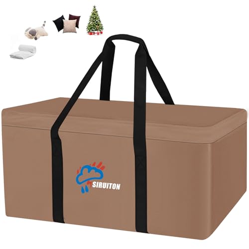 69in Outdoor Cushion Storage Bag (Brown / 69x29.5x21.6in)