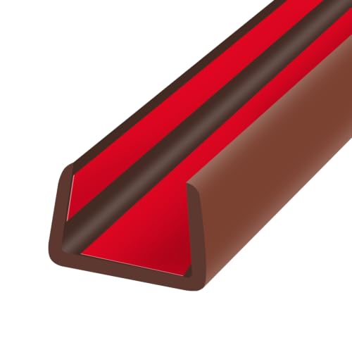 Rubber Edge Trim (Fit 7/8" - L20' / Brown)