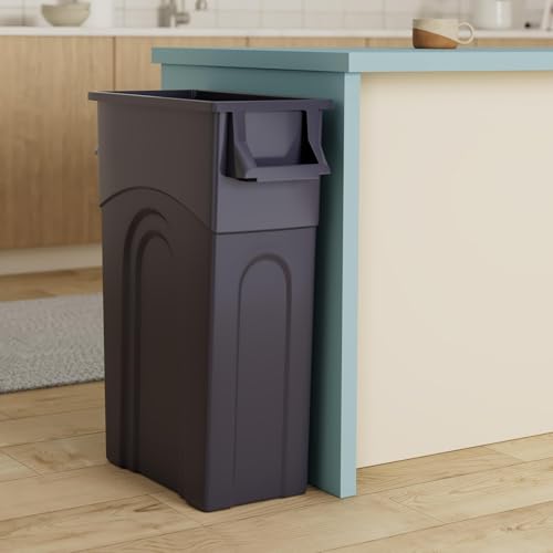 Highboy Waste Container (2 Pack / Black)
