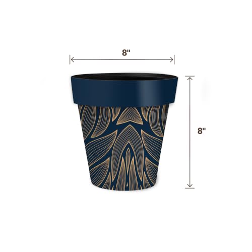 Everyday Planter 8.5" x 8.5" x 8.5" Organic Flow Small Planter (Organic / Small)