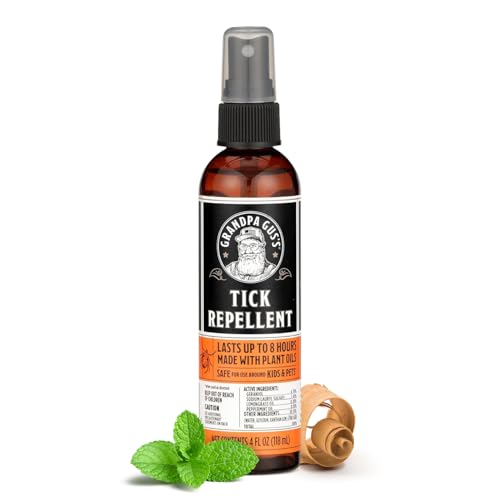 Natural Tick and Mosquito DEET (4 Fl Oz (Pack of 1))