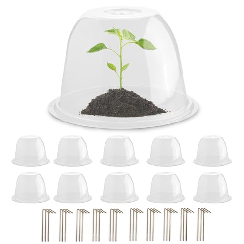 10" D × 6.7" H Plant Protectors from Animals (10" D × 6.7" H 10P)