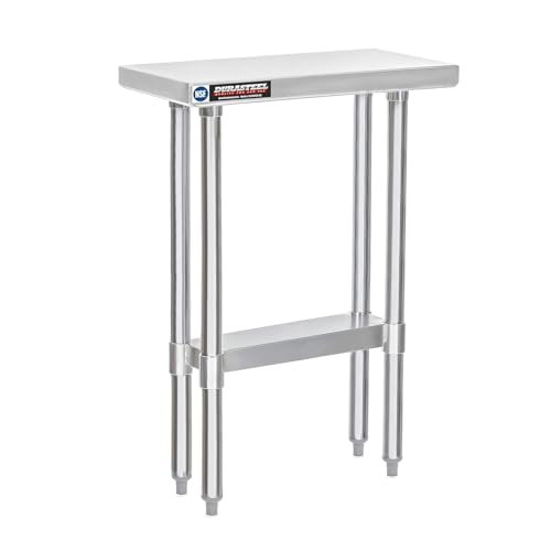 24x12 Stainless Steel Work Table (24" x 12" / Standard Table)