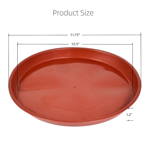 4 Pack 11.75 Inch (11.75" (4 Pack) / Brown)