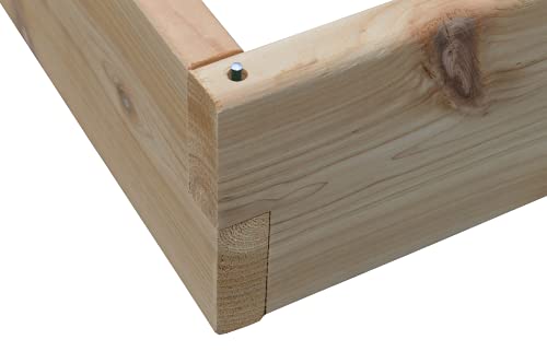 Red Cedar Wood Raised Vegetable Garden Bed