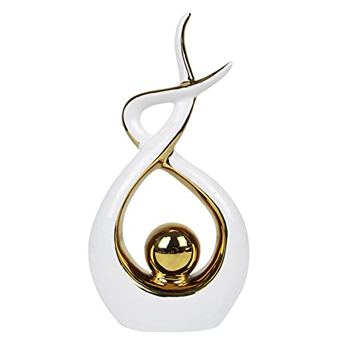 Home Decor Modern Abstract Art Ceramic Statue Table Decor