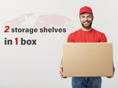 Storage Shelves (11.8"D x110.4"W x 60"H)