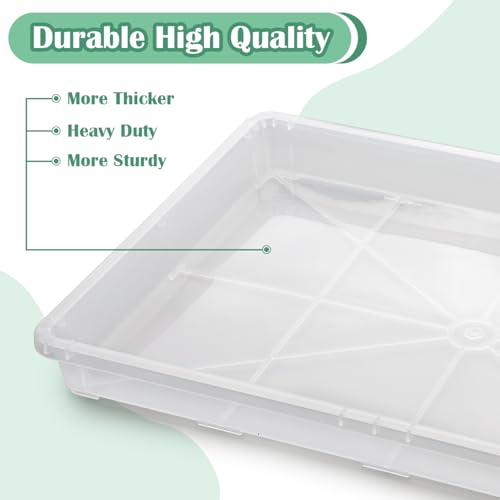 Clear Seed Starter Trays 5 Pack (Clear / Holding Trays-5P)