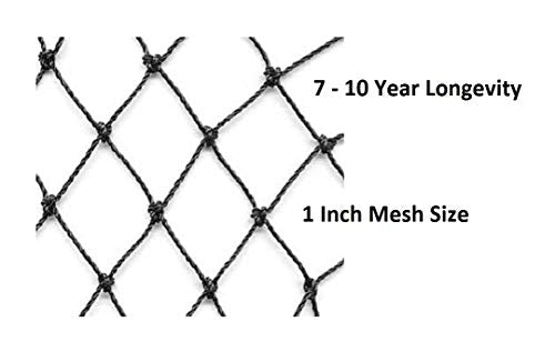 Aviary Netting 1" Heavy Knotted Poultry Net