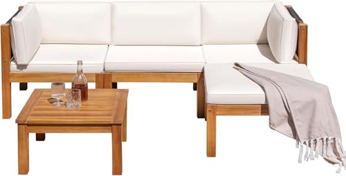 5 Pieces Small Patio Sofa (5 piece)