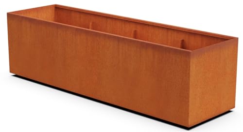 Large Rectangular Planters for Outdoor Plants (9 Sq Ft)