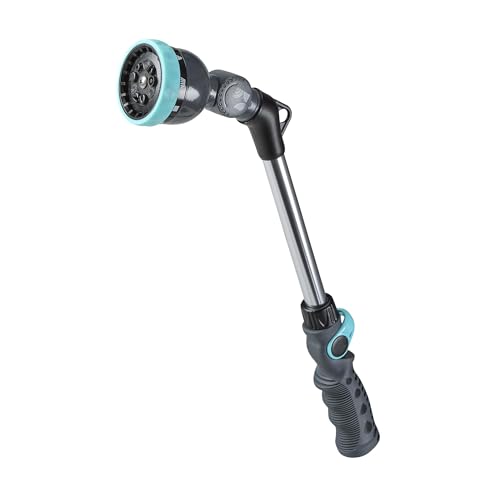 18 Inch Heavy Duty Metal Watering Wand with 9 Spray Patterns 600001 (18 Inch - 9 Pattern)