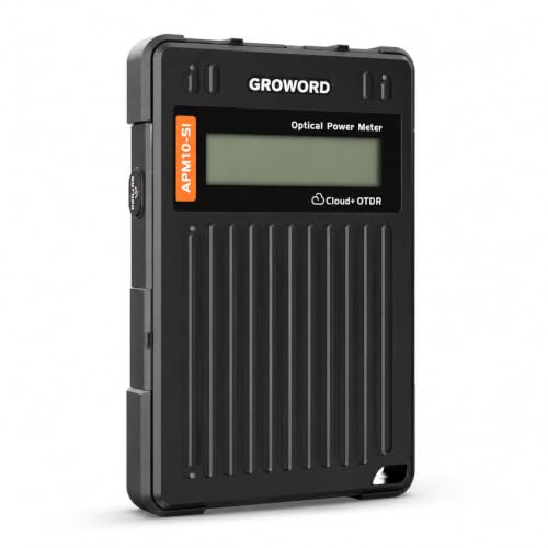 Cloud OTDR Fiber Tester with AI Analysis & App Sharing (BLACK)
