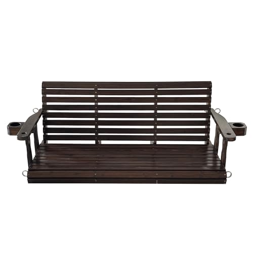 Wooden Porch Swing (Rustic / 5 FT Extra Large)