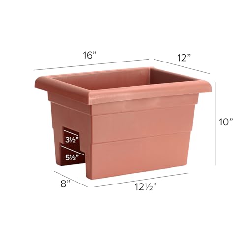 Countryside Railing Planter Box (Terra / 16 Inch)