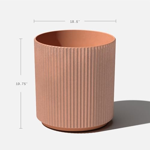 Demi Series Planter (Terracotta / 20 inch - 2 Pack)